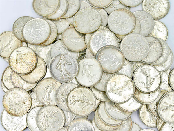 Collection de pièces de 5 francs - Argent