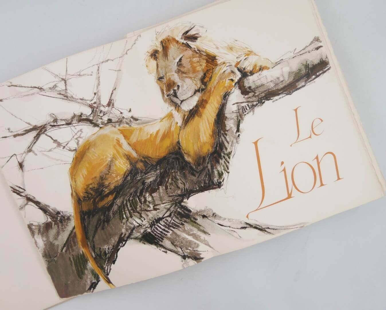 Joseph KESSEL - Pierre LETELLIER - Le lion - Léger éditeur d'art - 1958